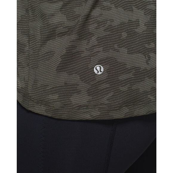 LULULEMON Run For Days Tank Deep Camo Sz 4 - Picture 4 of 9